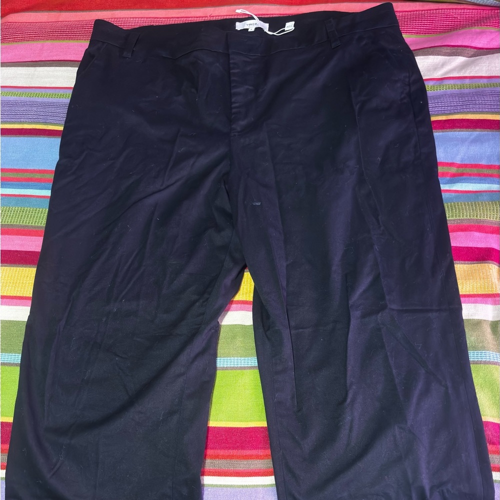 Vince cotton blend bias pant